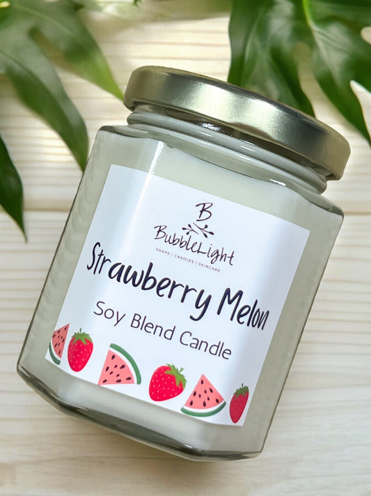 Strawberry Melon - Soy Candle